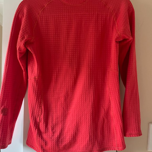 Patagonia R1 Fleece Pullover - Women's XS Coral Red - Picture 4 of 6